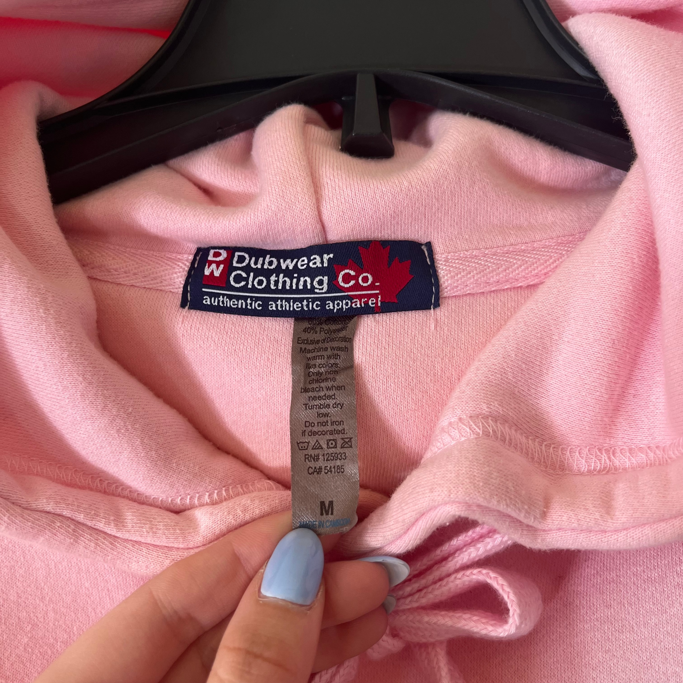 University of Waterloo Pink Hoodie - photo 3