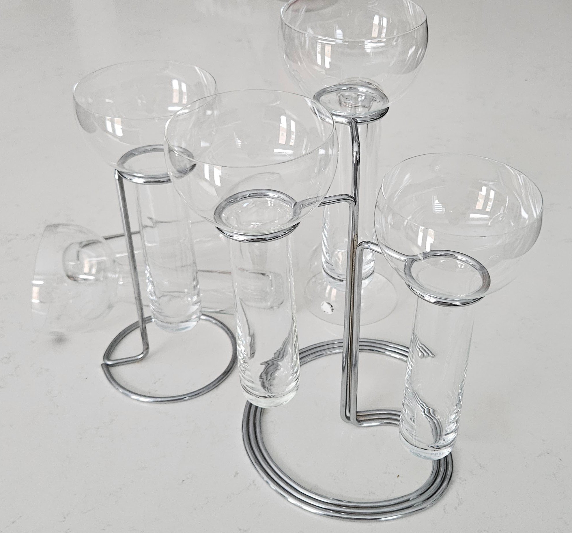 Rosenthal Aqualux Candlestick Set - Single and Triple plus spare