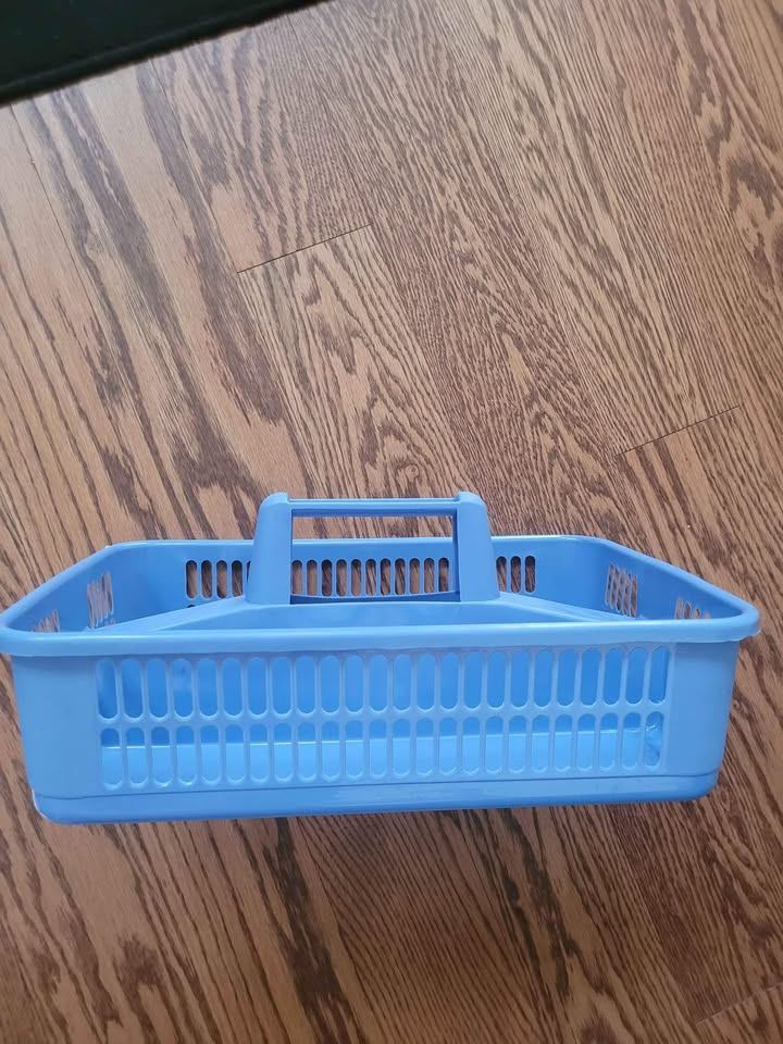 Blue Plastic Storage Caddy