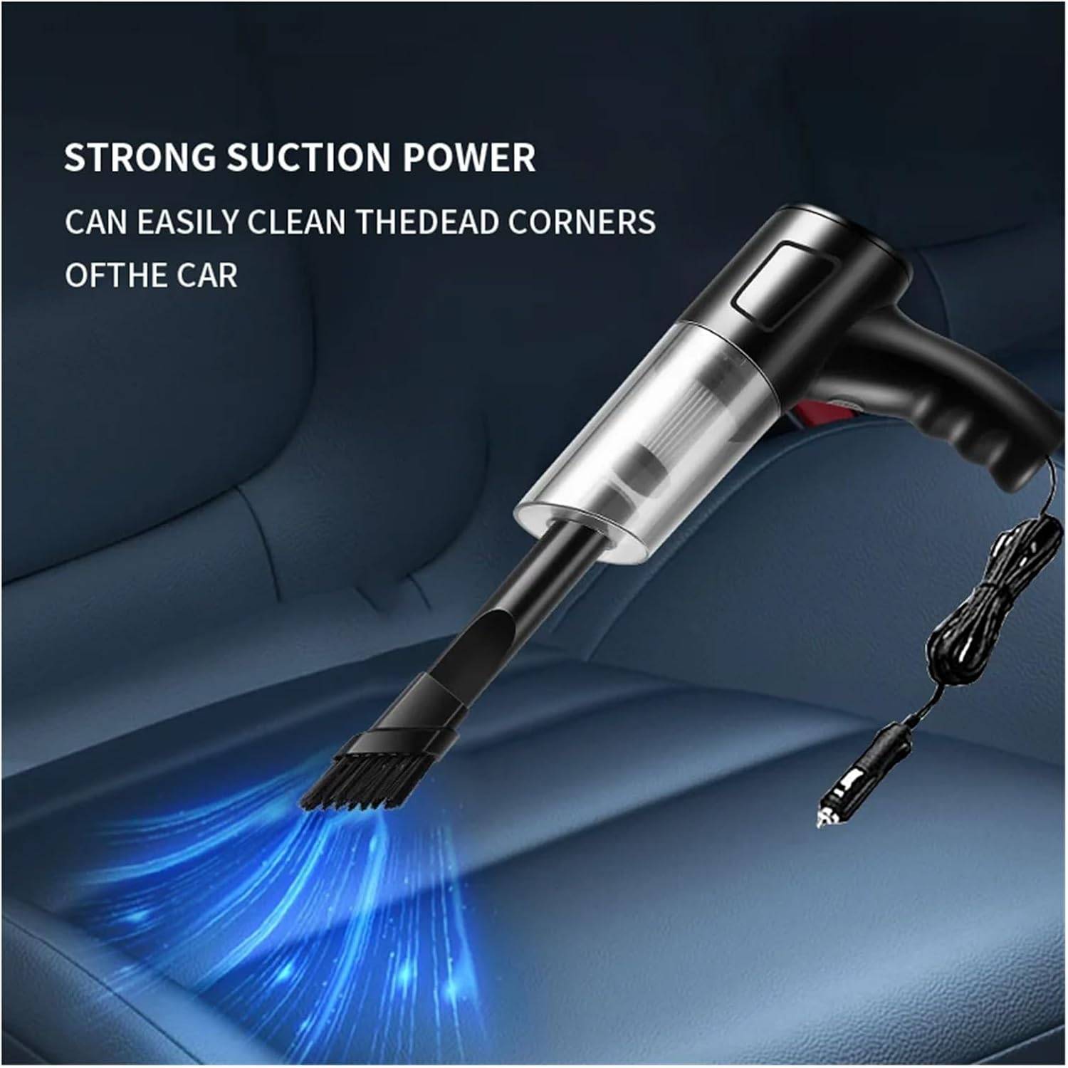 A2 Car Mounted Strong Suction Vacuum Cleaner for Small Cars, 12V - photo 2