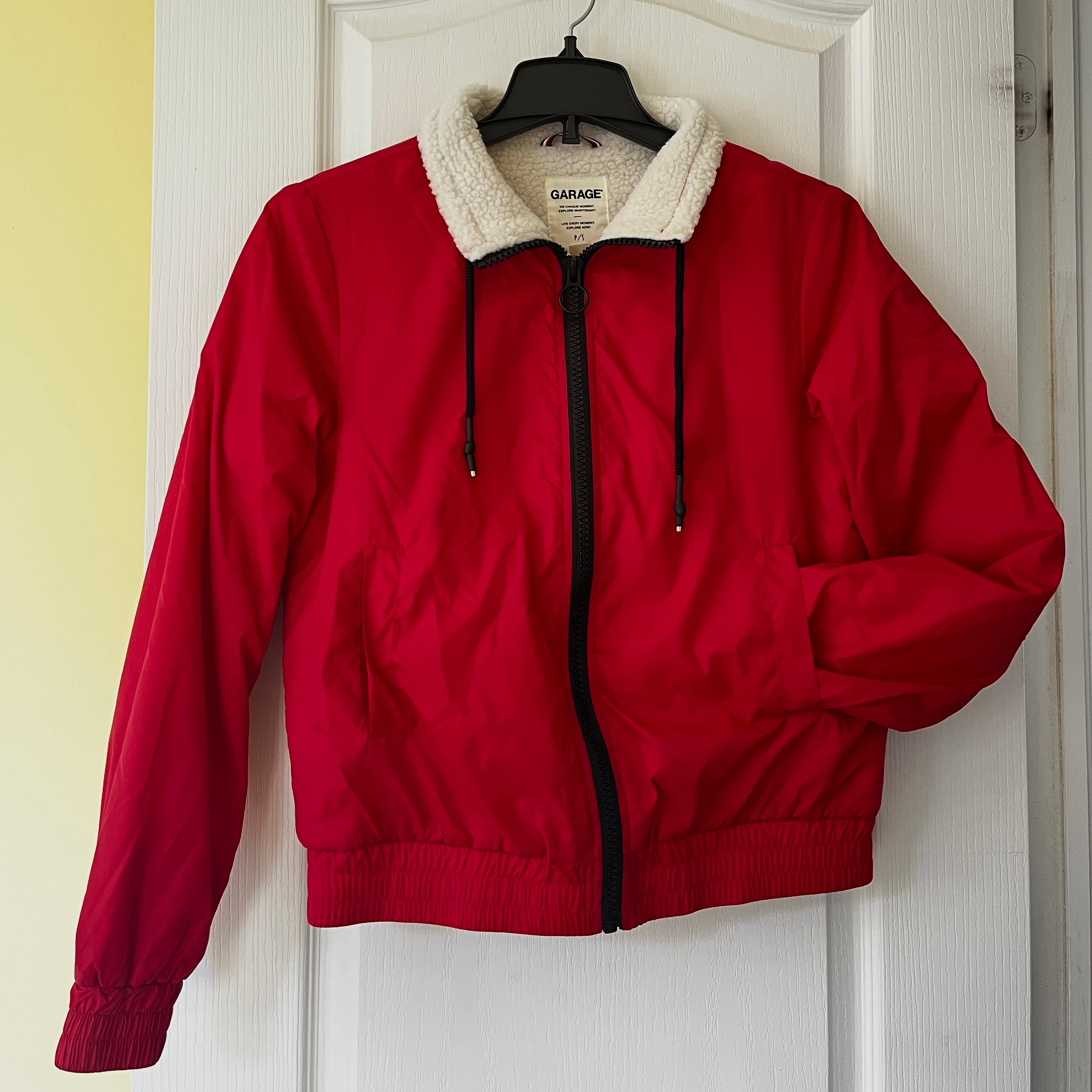 Garage Sherpa Fleece Lined Jacket