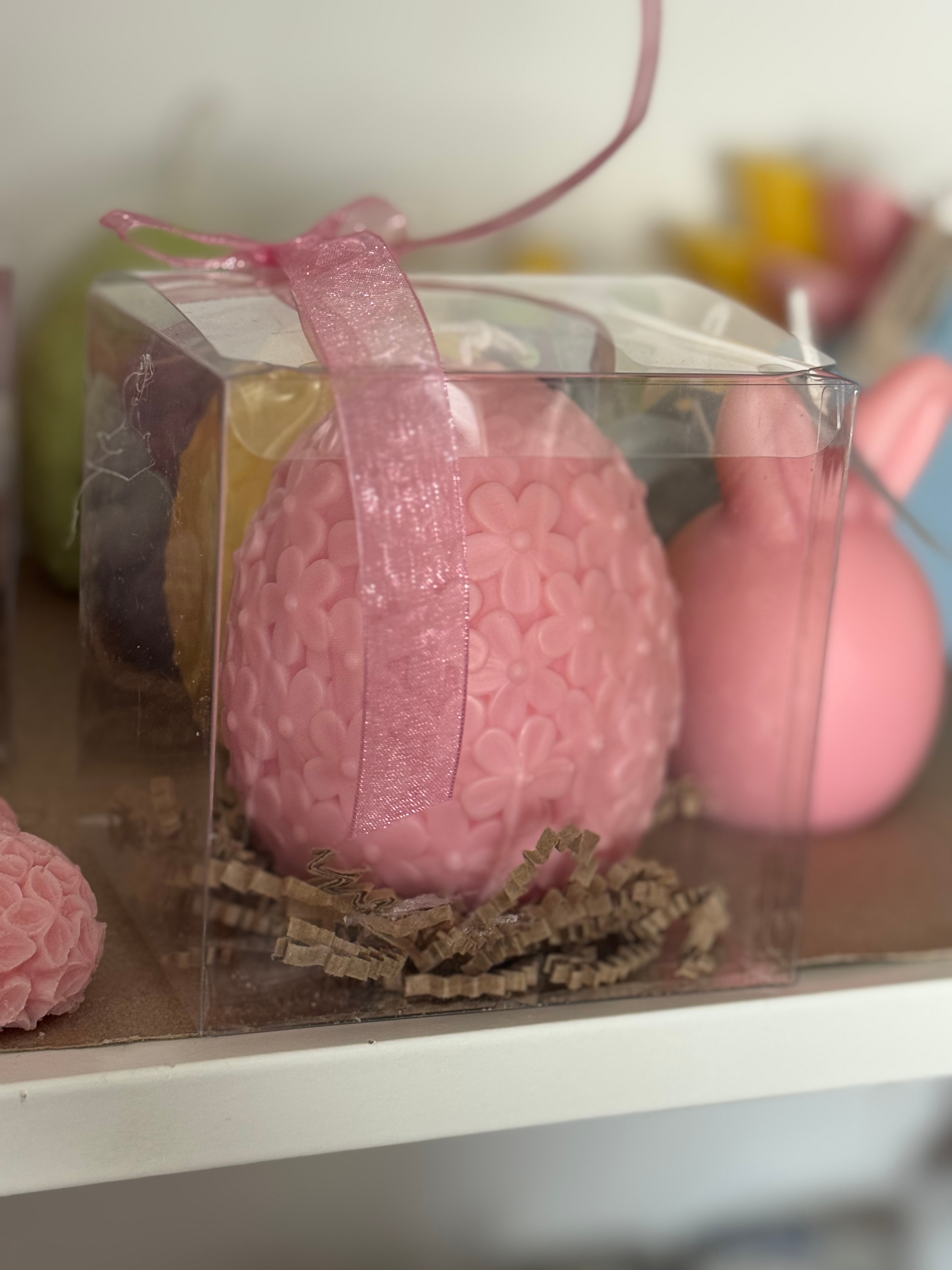 Easter Floral Egg Decorative Candles (Easter Collection) - photo 3