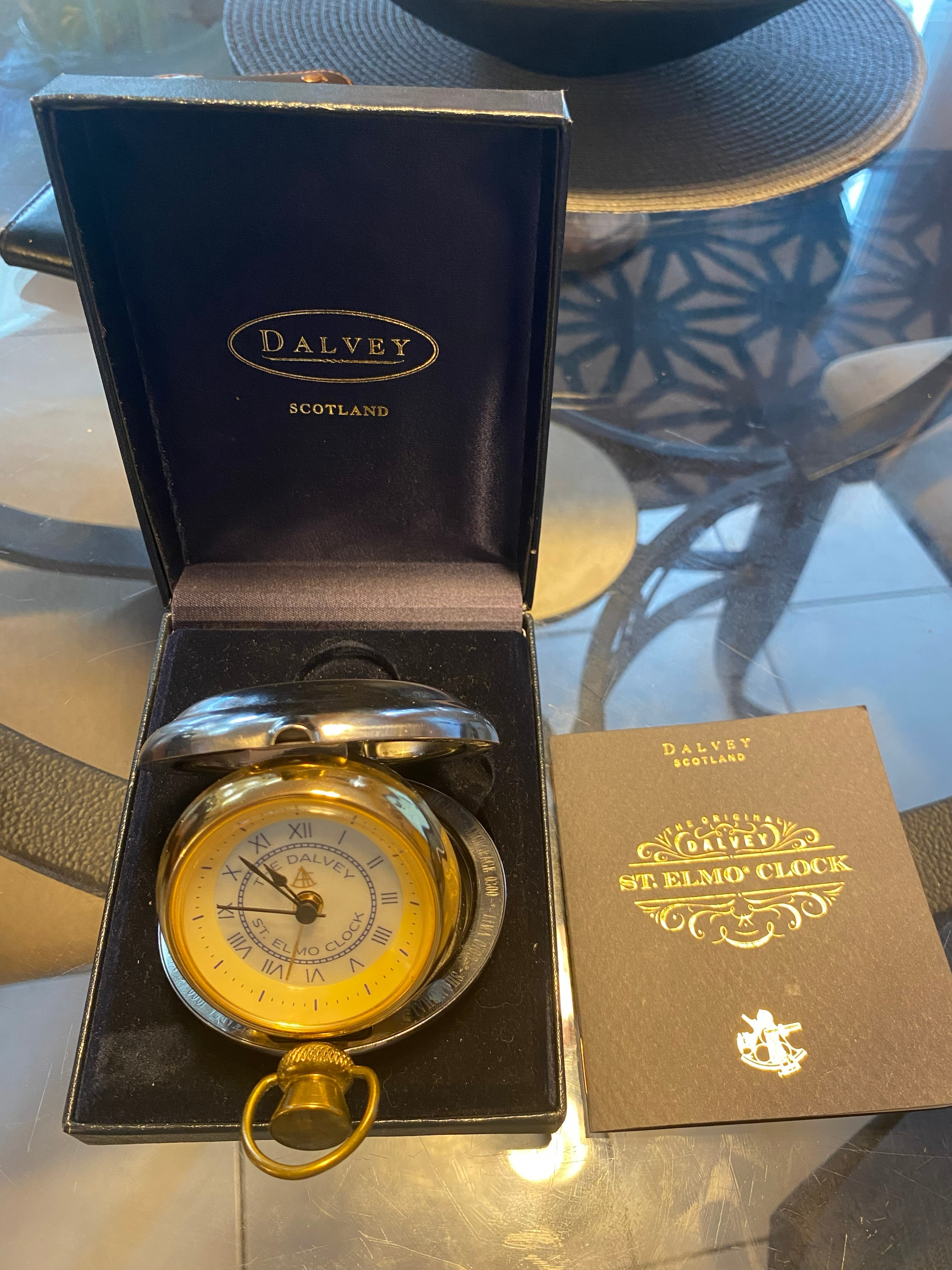 Dalvey St. Elmo's Clock Pocket Watch