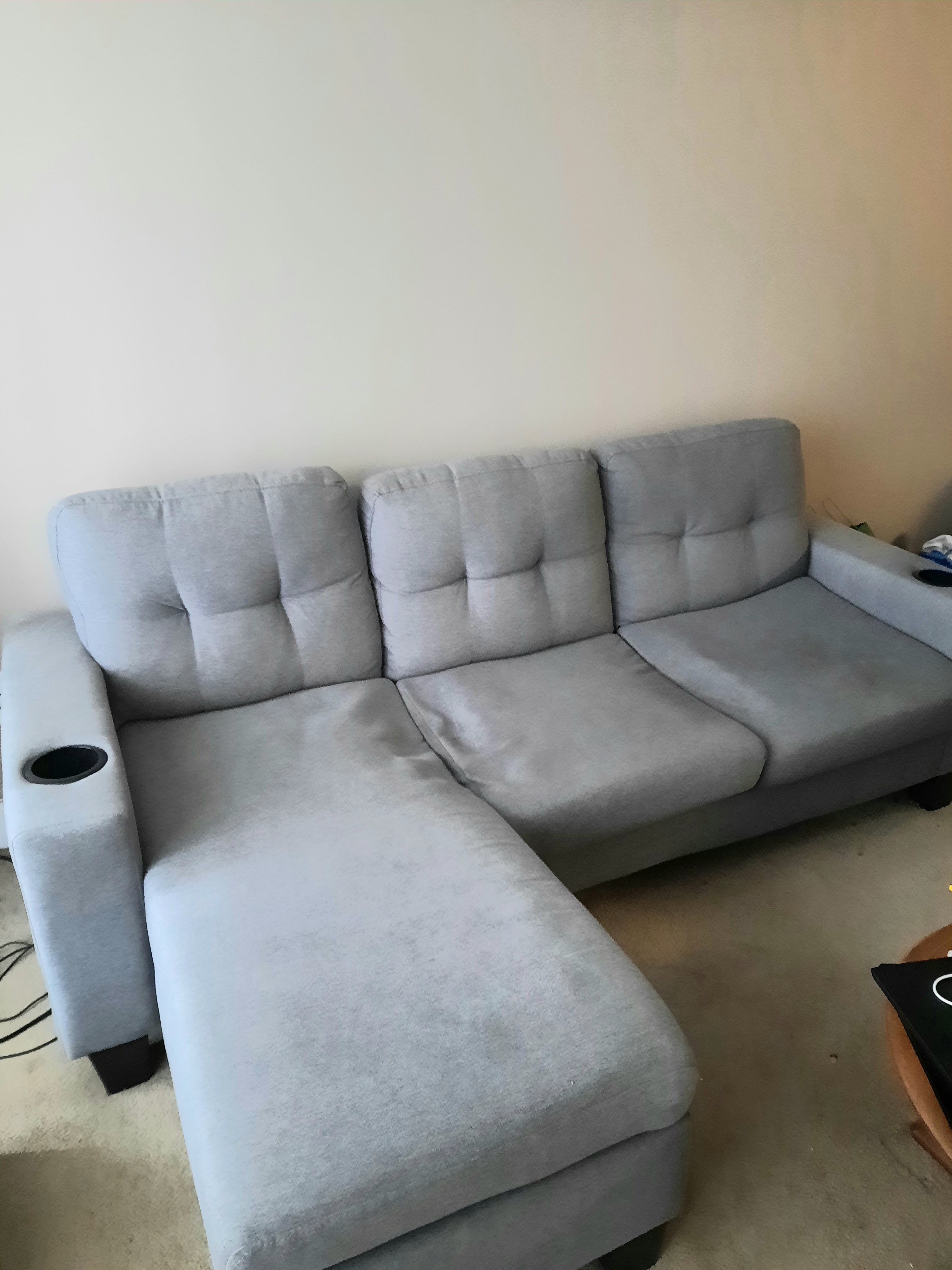Sofa -3 seater in very good condition with Ottoman