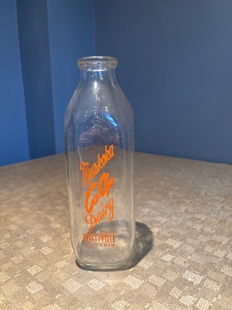 Muskoka Co-Op Dairy Bottle