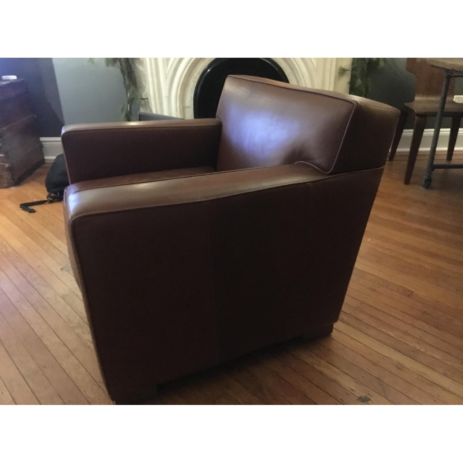 Room & Board Cognac Leather Armchair - photo 3