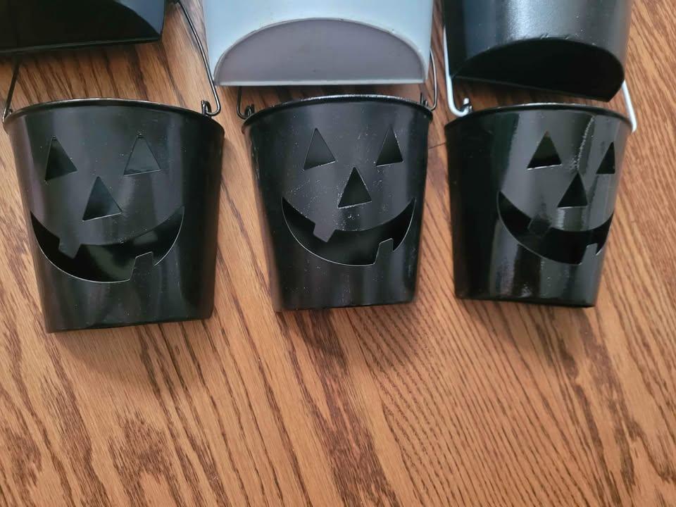Halloween Decorative Buckets - Set of 6 - photo 3