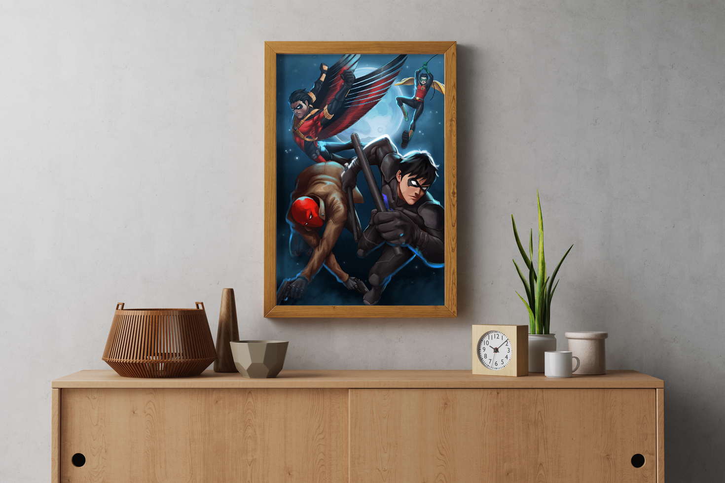 DC Comics Robins 12x18 inch Poster - photo 3