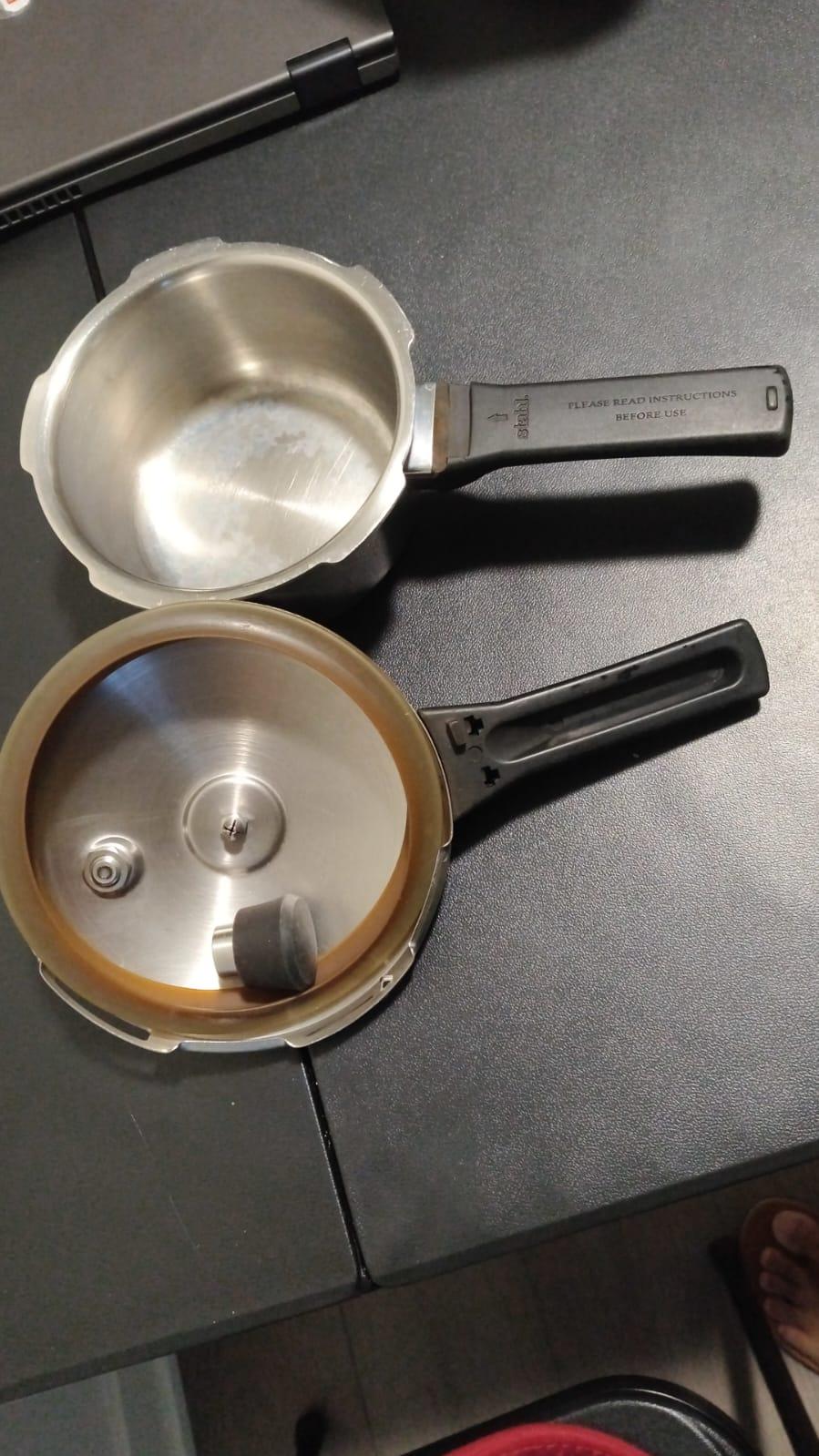 Stainless Steel Pressure Cooker – 1 Litre - photo 3