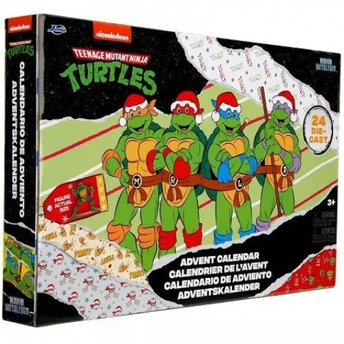 Teenage Mutant Ninja Turtles 2024 Nano Metalfigs Advent Calendar