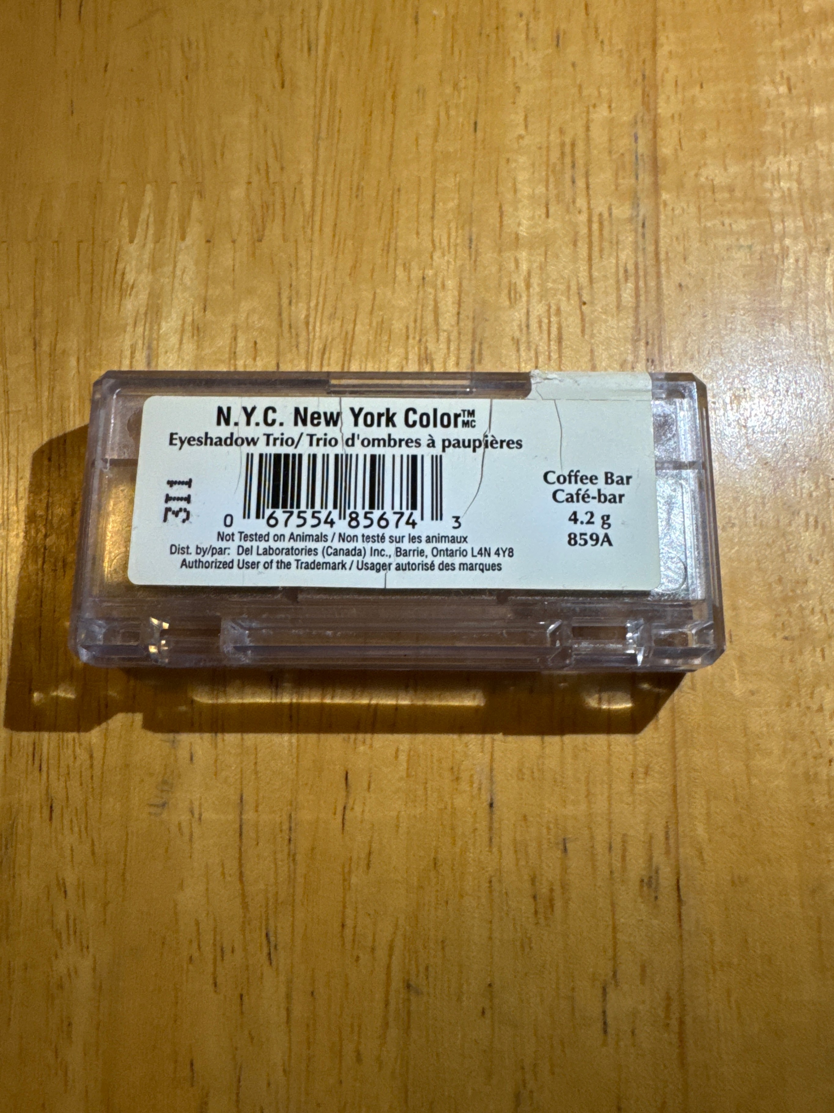 N.Y.C. New York Color Eyeshadow Trio - Coffee Bar - photo 2