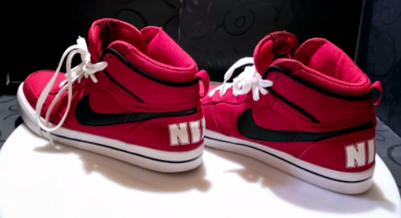 NIKE Capri 3 Mid TXT – Red/Black/White - photo 3