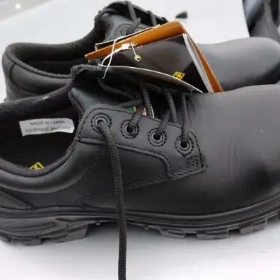 Terra F2413-1 SAFETY SHOES, LACE-UP, BLACK