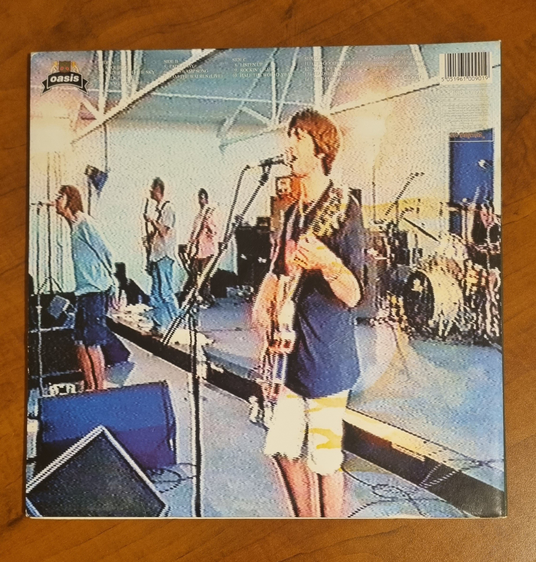 Masterplan Oasis vinyl record 2009 release