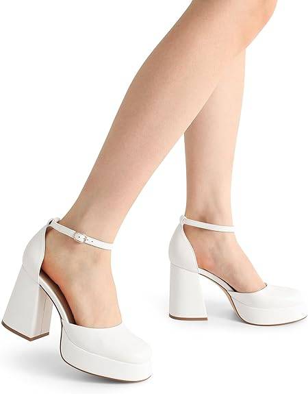 DREAM PAIRS Women's High Heels Closed Toe Shoes Size 8 - photo 2