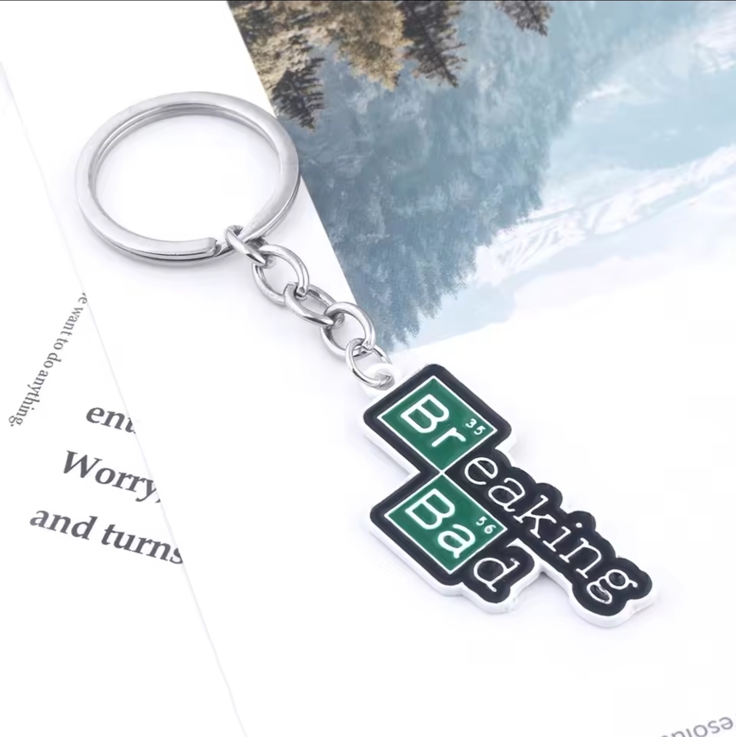 Breaking Bad Metal Key Chain, NEW