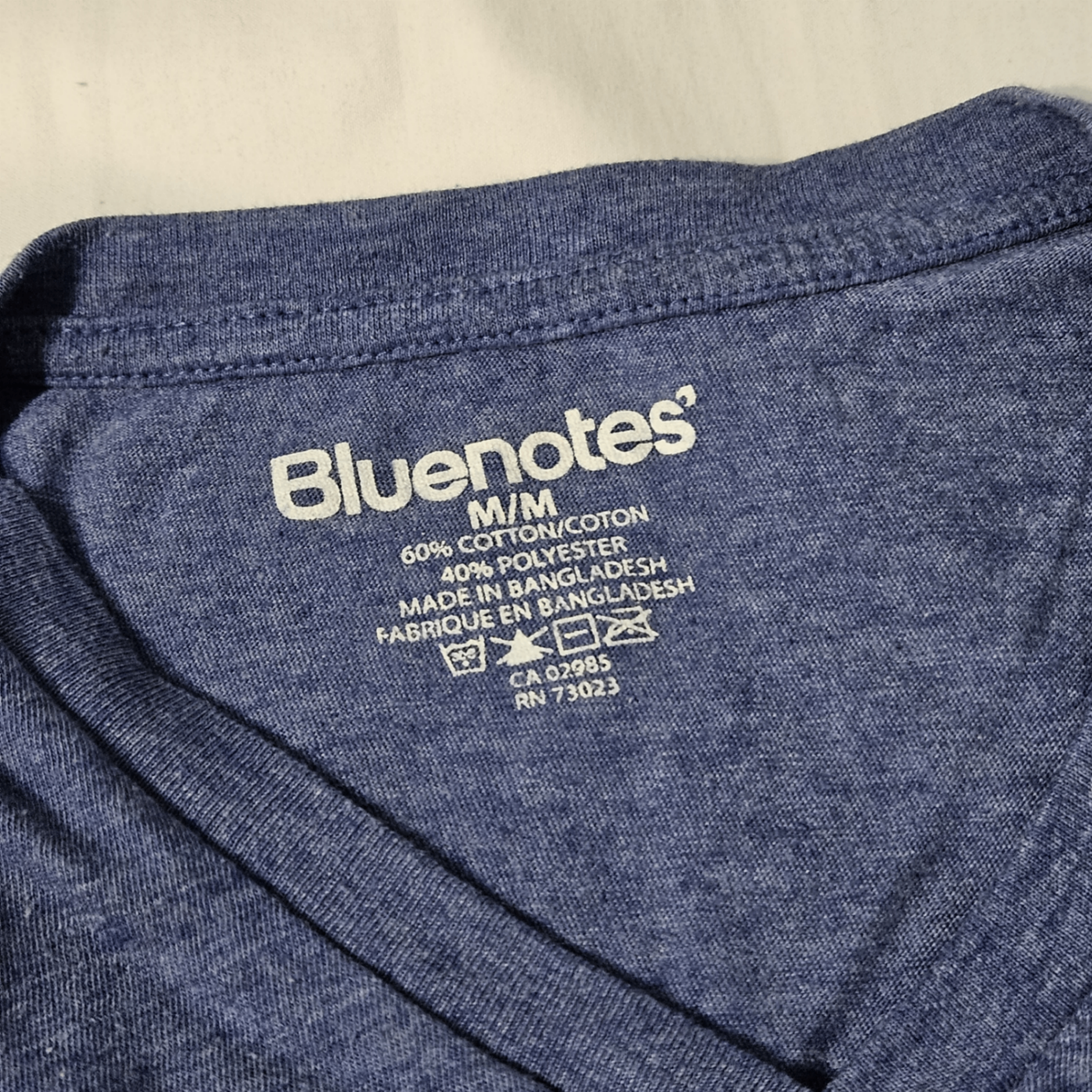 Bluenotes - V-Neck Tee Blue M 🏆 - photo 5