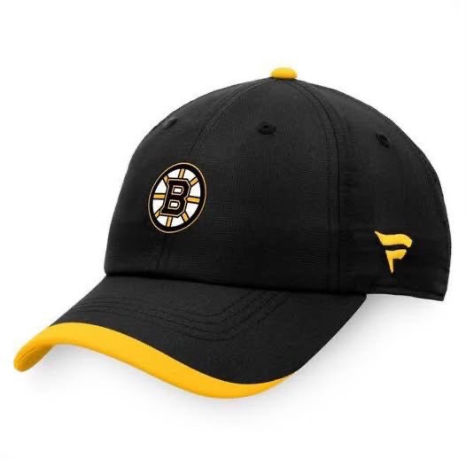 BRAND NEW men fanatics boston bruins hockey adjustable cap hat