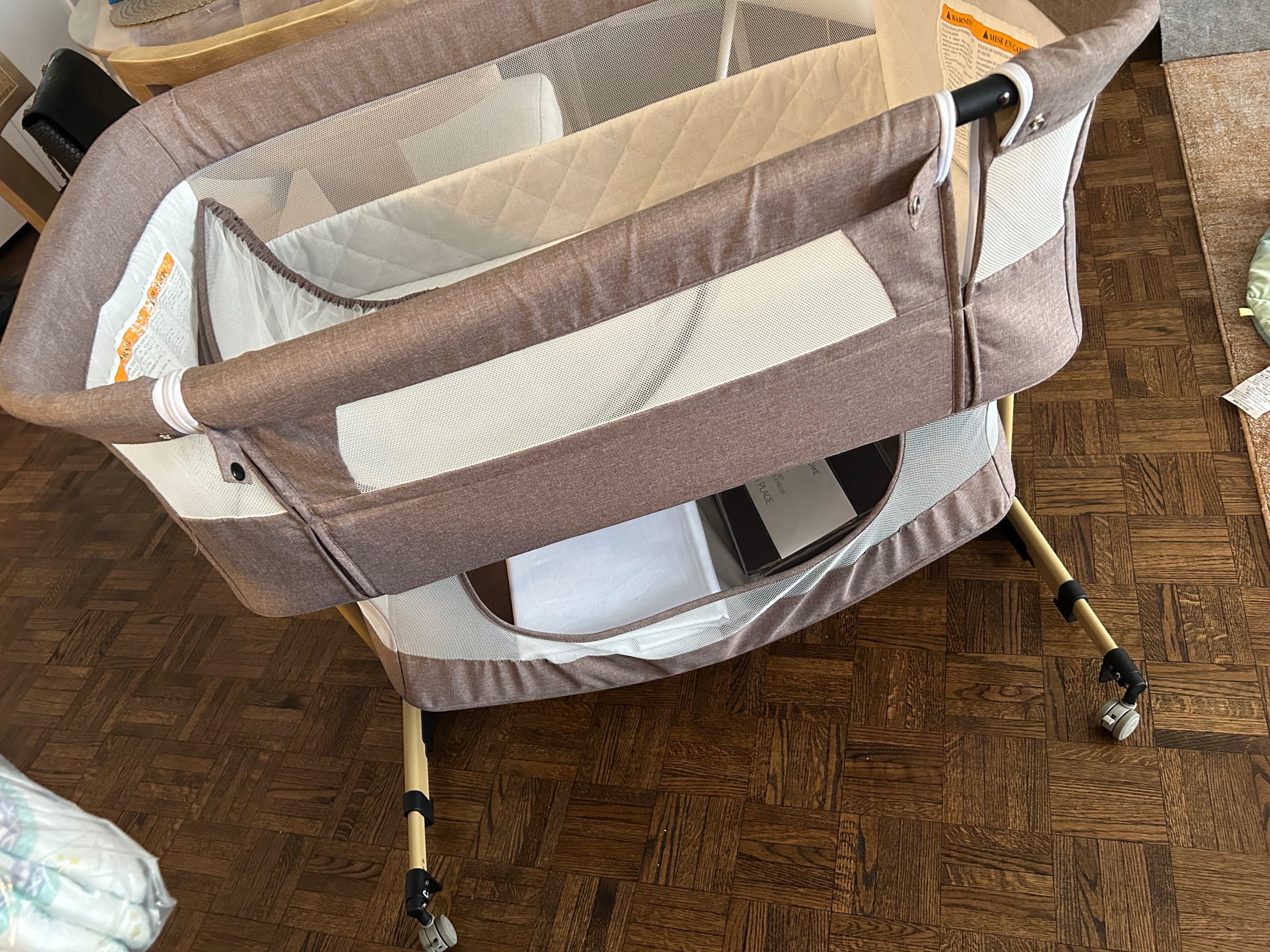 Brown Baby Bassinet - photo 2