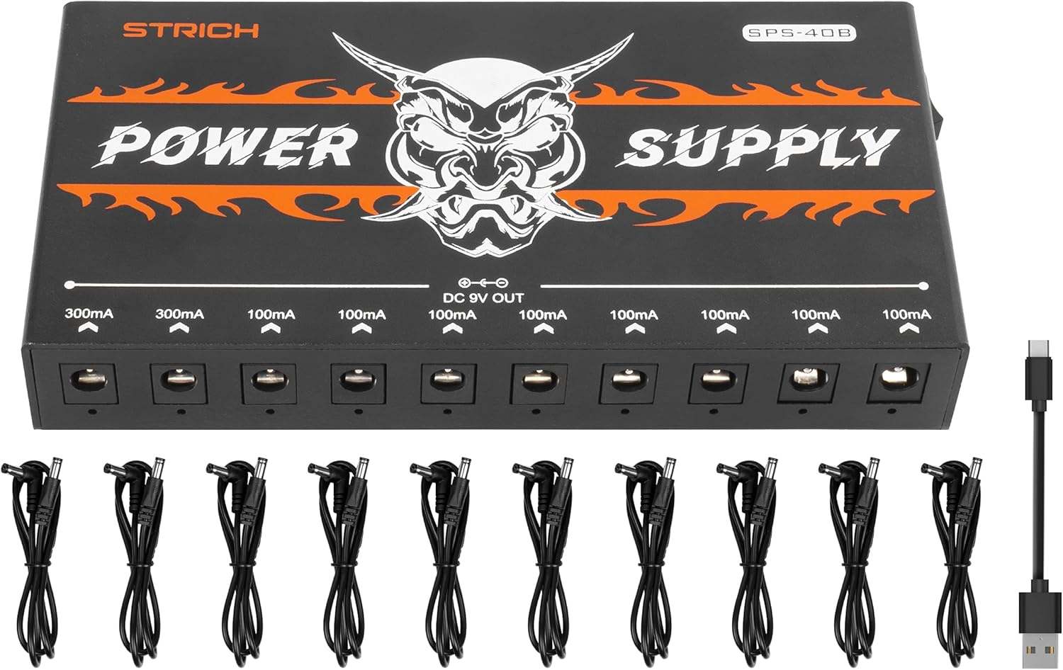 Rechargeable Guitar Pedal Power Supply