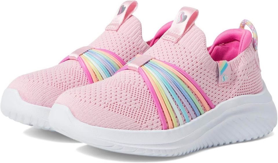 BRAND NEW girl youth skechers rainbow shoes 10.5Y 3Y 4.5Y 6Y - photo 2