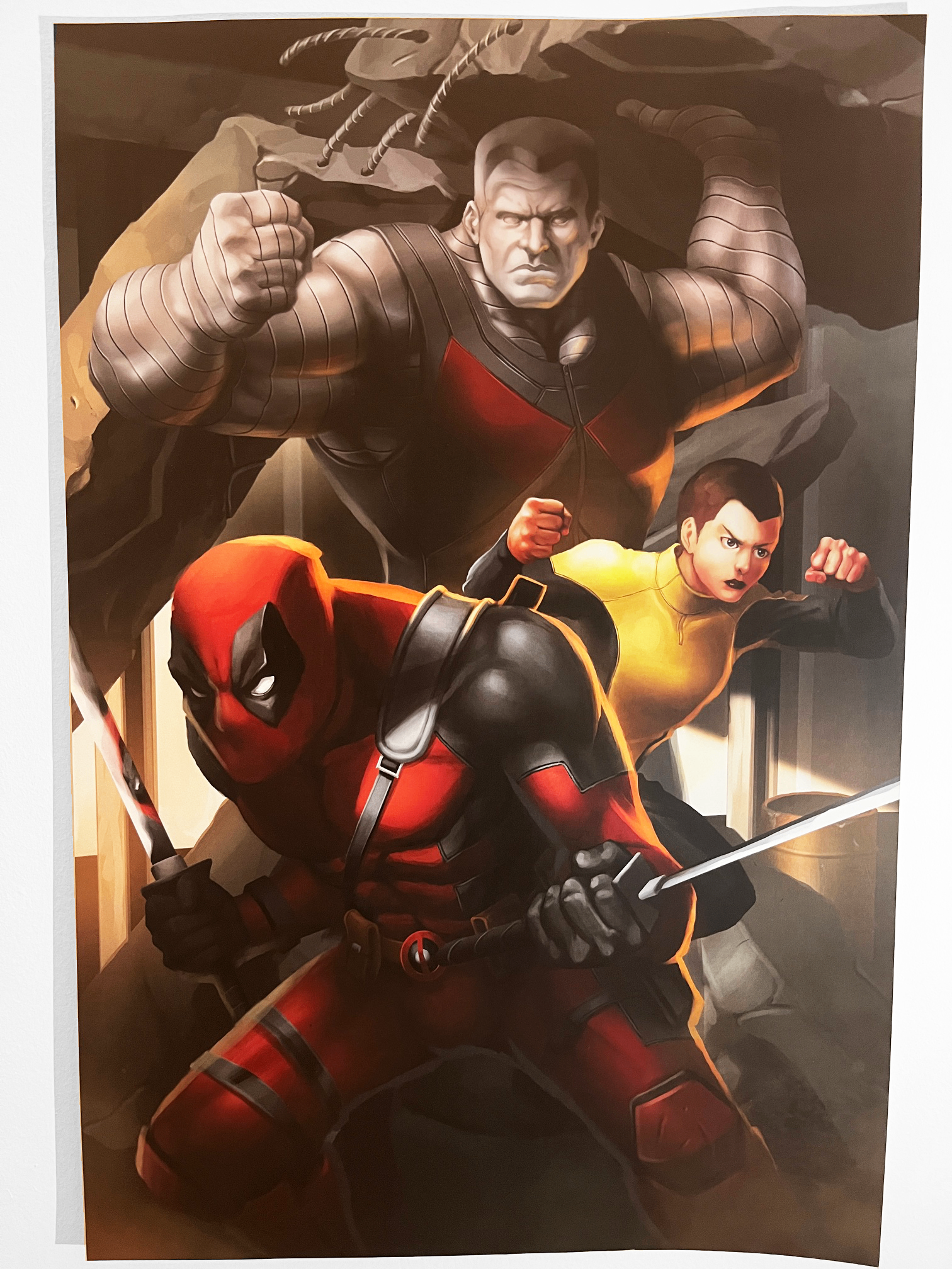 Deadpool, Colossus 12x18 inch Poster - photo 2