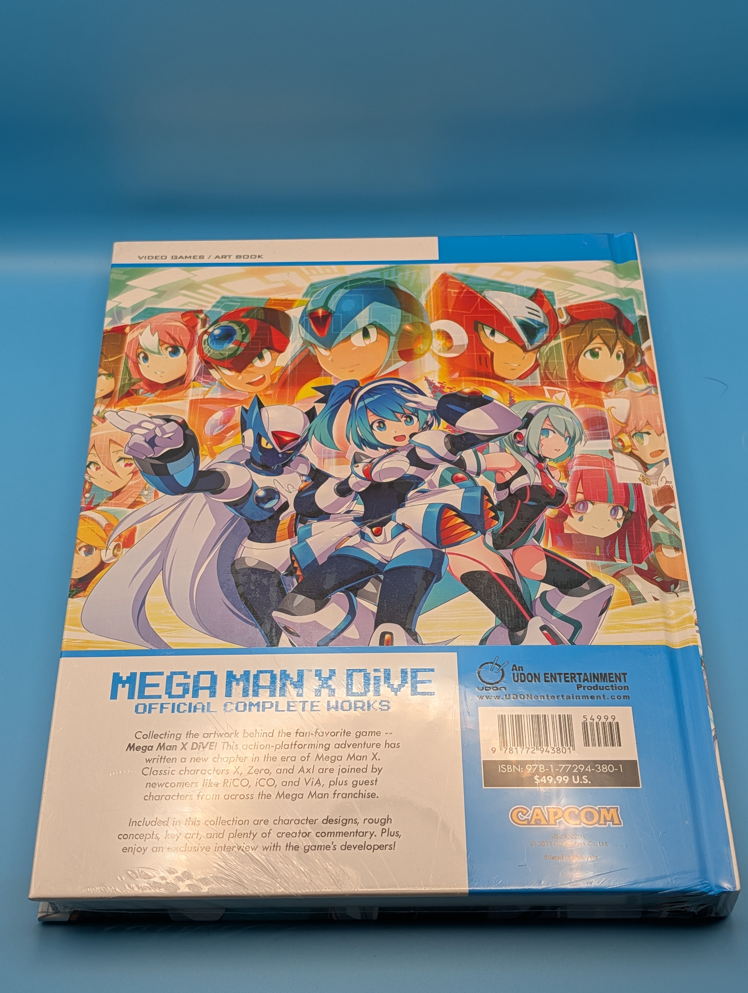 New Mega Man X DiVE Official Complete Works Art Book - photo 2