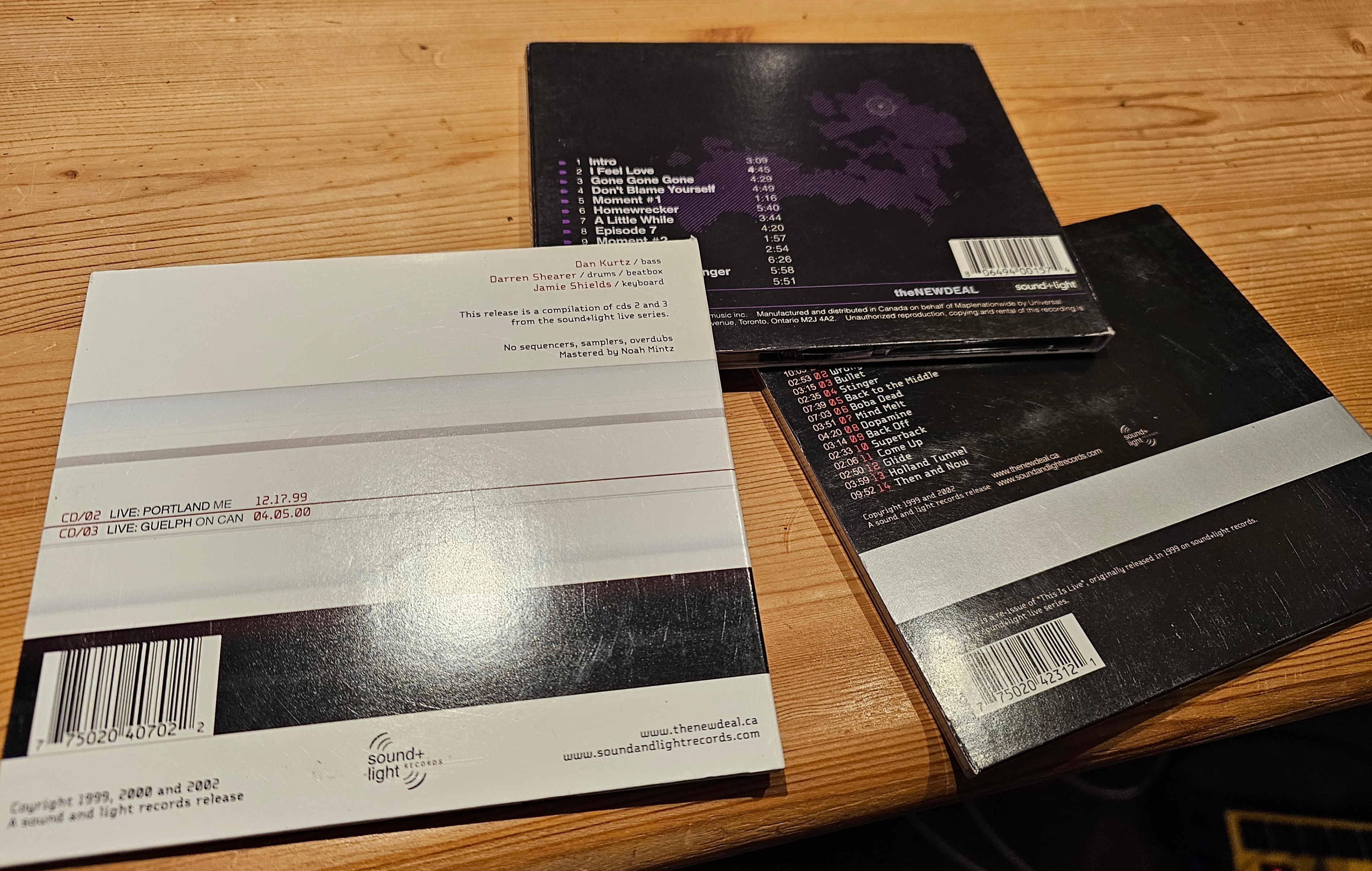 Three CDs from theNEWDEAL (priced below) - photo 3