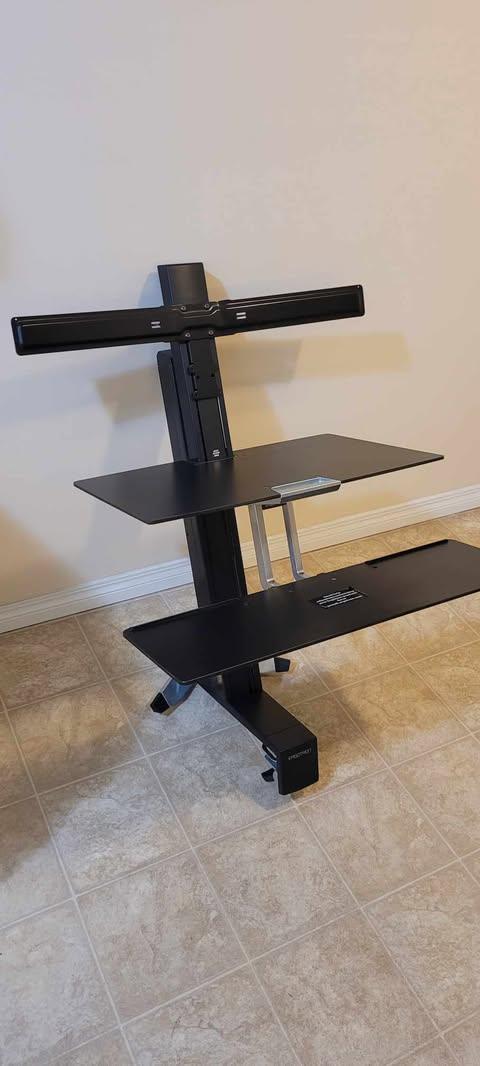Ergotron WorkFit-S Standing Desk (Dual Monitor)