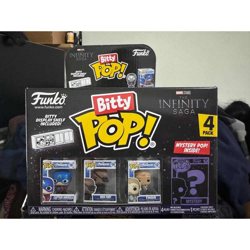 Bitty POP! Marvel The Infinity Saga Mini Figure, Captain America - photo 2