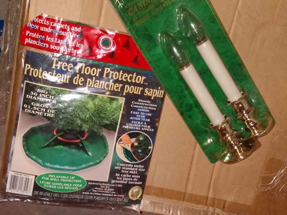 Tree Floor Protector & Candle Lamps Set - photo 2