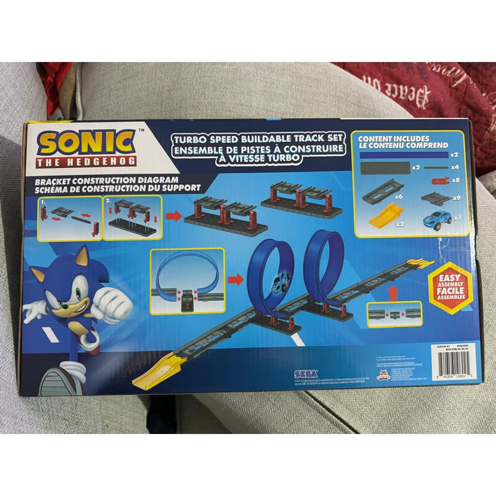 Sonic The Hedgehog Turbo Speed Buildable Track Set! - photo 2
