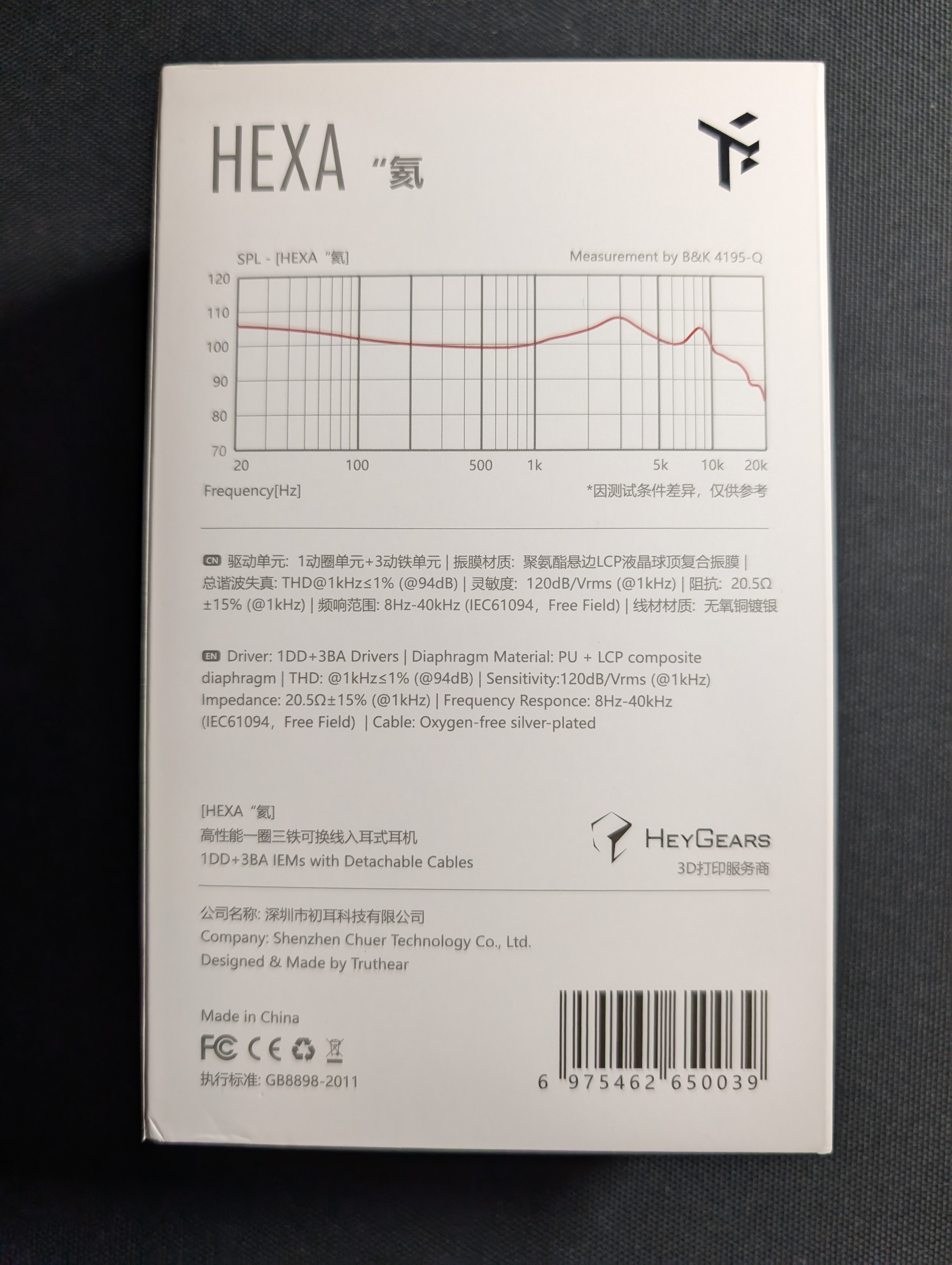 TRUTHEAR Hexa In-ear Monitor IEM Headphones - photo 5