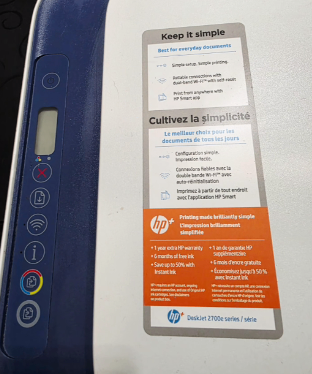 HP DeskJet 2700 Series Printer - photo 2