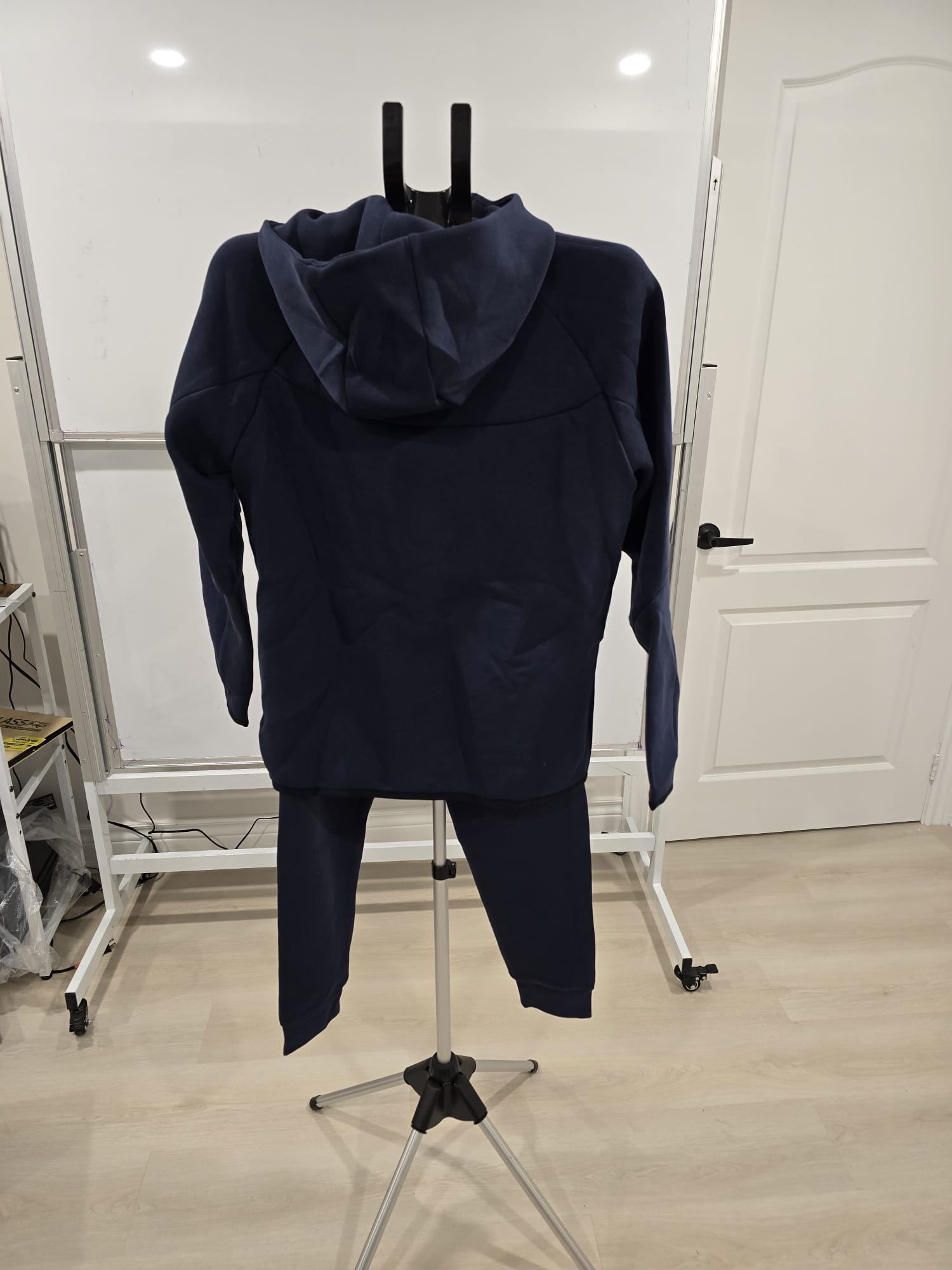 Nike Tech Fleece Full Tracksuit - Navy Blue - Men’s S/M - photo 2