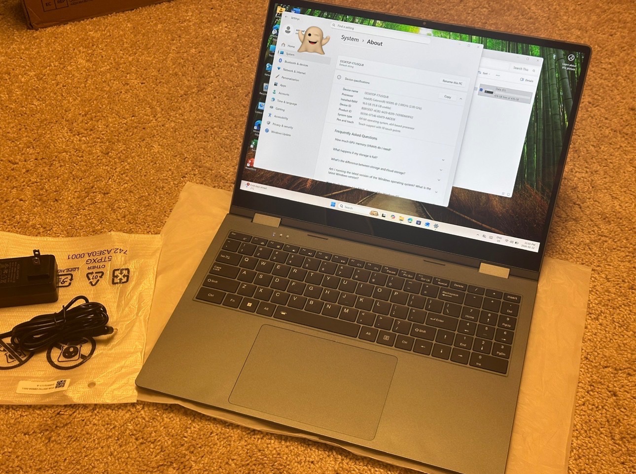 16" FHD Touch 2-in-1 Laptop/Tablet 16GBRAM/640GB 360°Fingerprint - photo 4