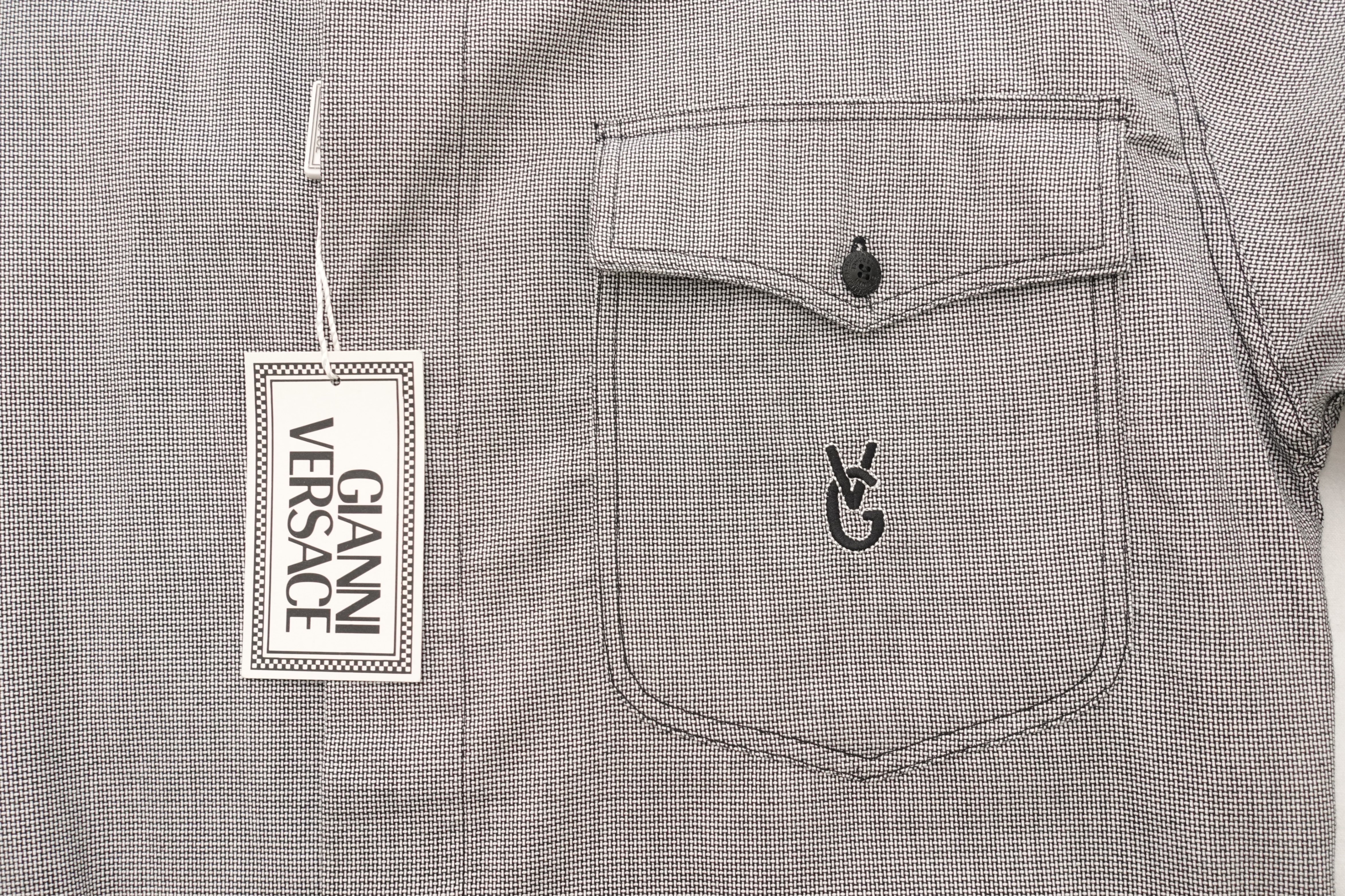 Vintage Gianni Versace Men's Dress Shirt - Size L - photo 4