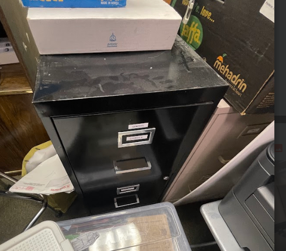 2 Metal Filing Cabinets