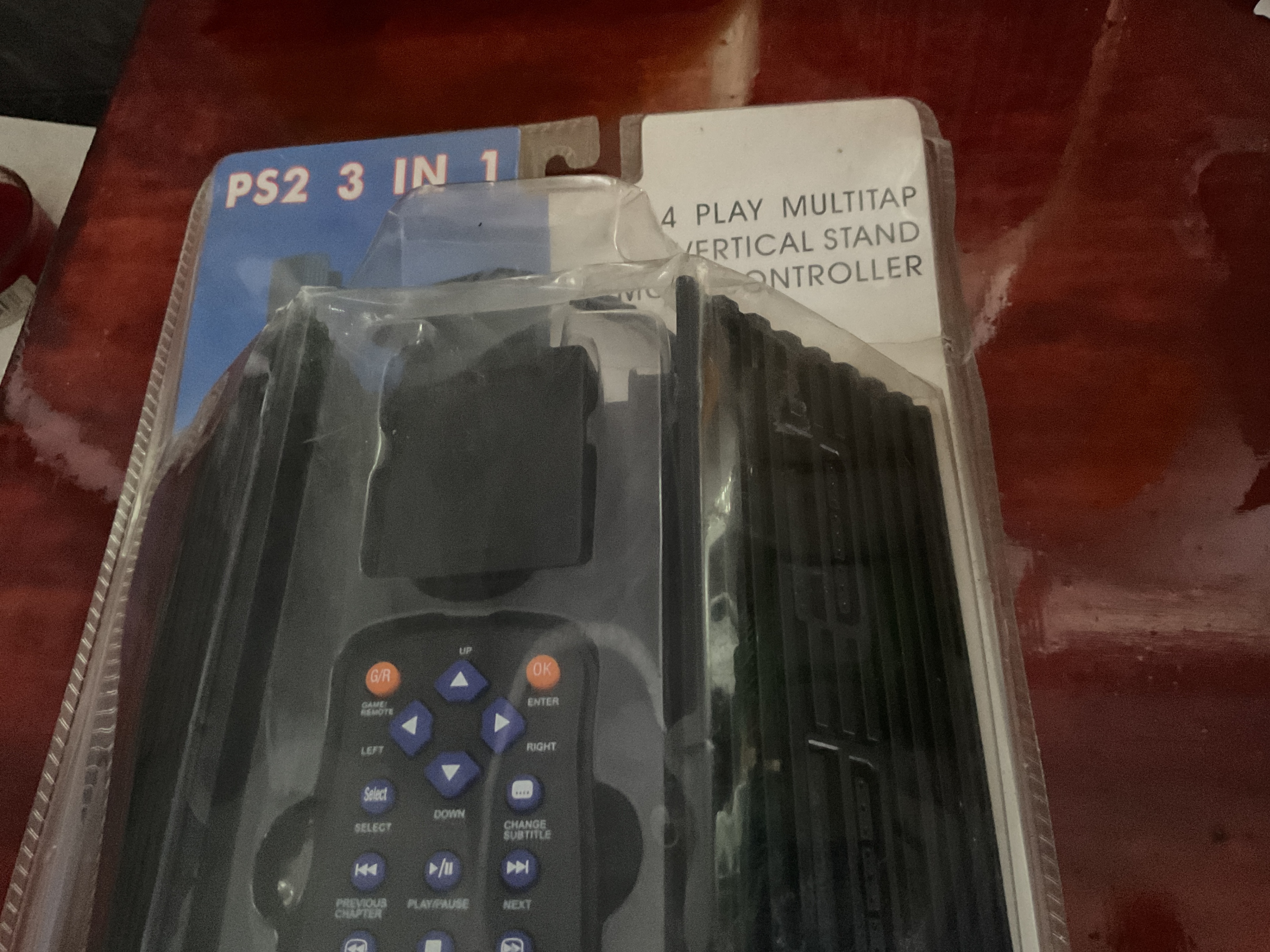 New PS2 3 in 1 Play Multitap Vertical Stand Controller - photo 3