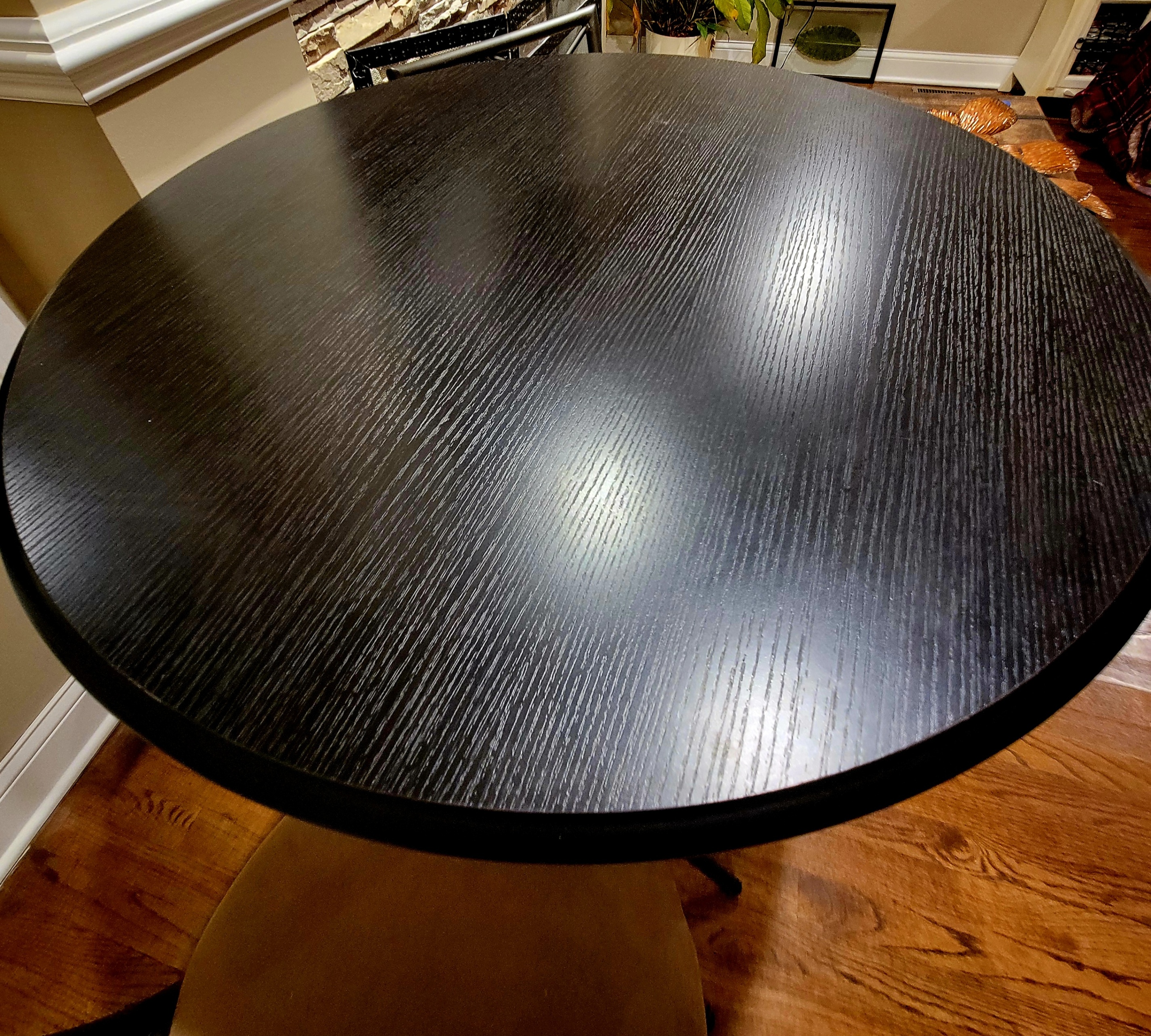 Like New 3-Piece Bistro Set – Tall Pub Table + 2 Chairs – $60 - photo 4