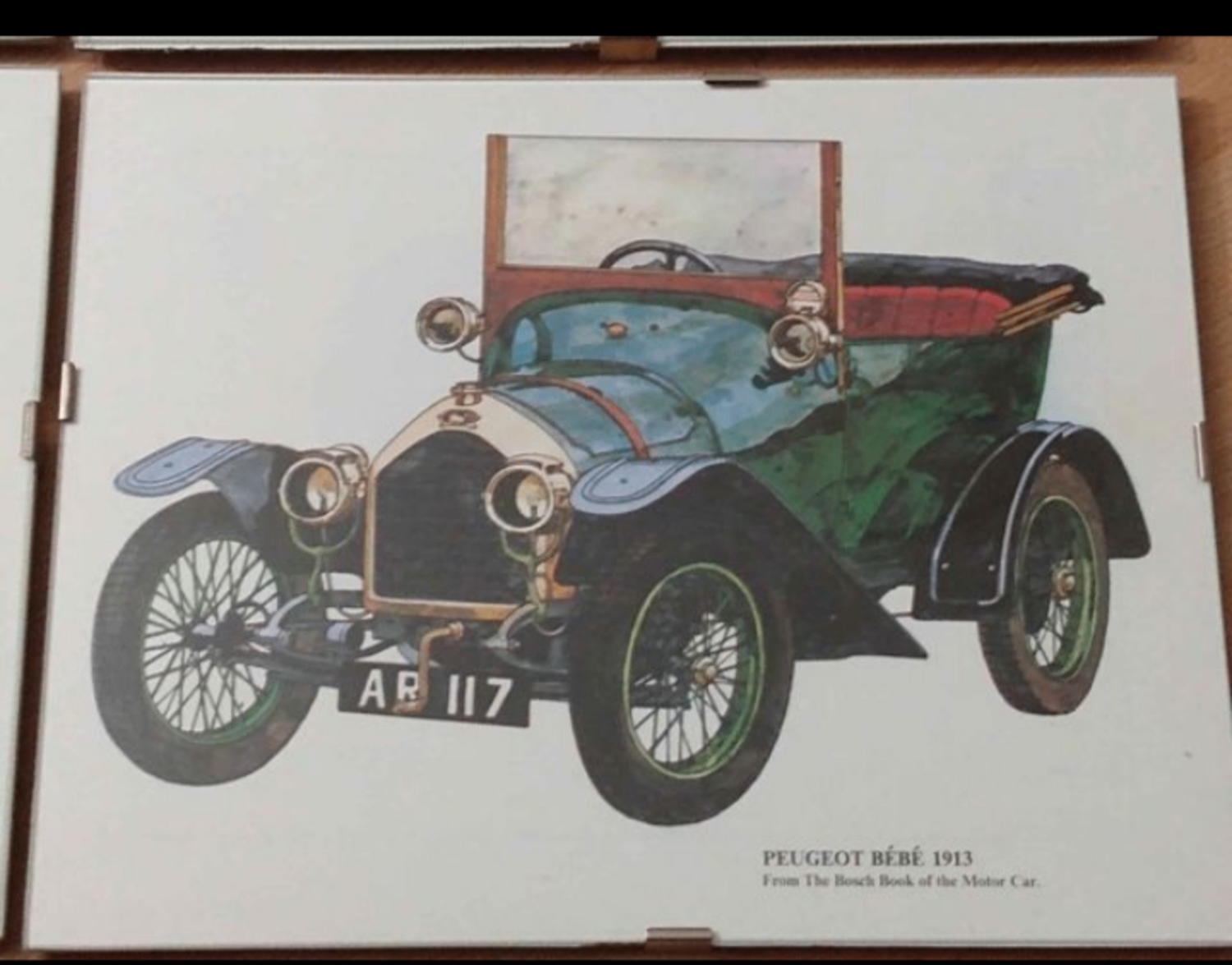 Vintage Car Prints from The Bosch Book of the Motor Car - photo 2