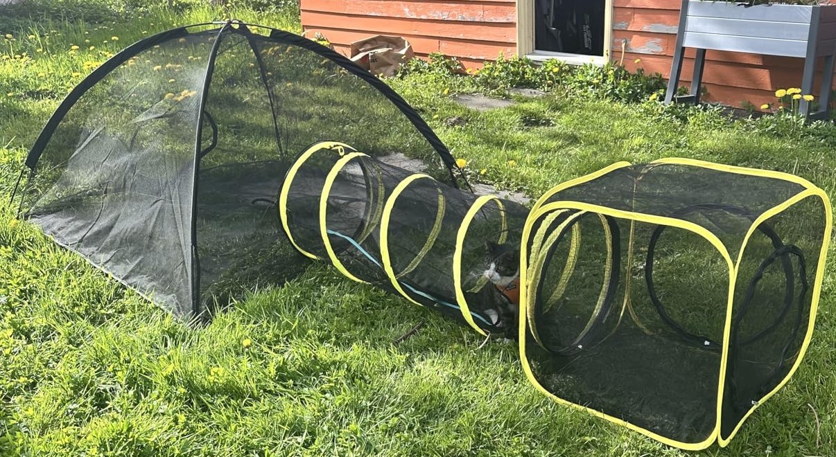 5-Piece Outdoor Cat Enclosure Set, Brand New Sealed | $60 OBO