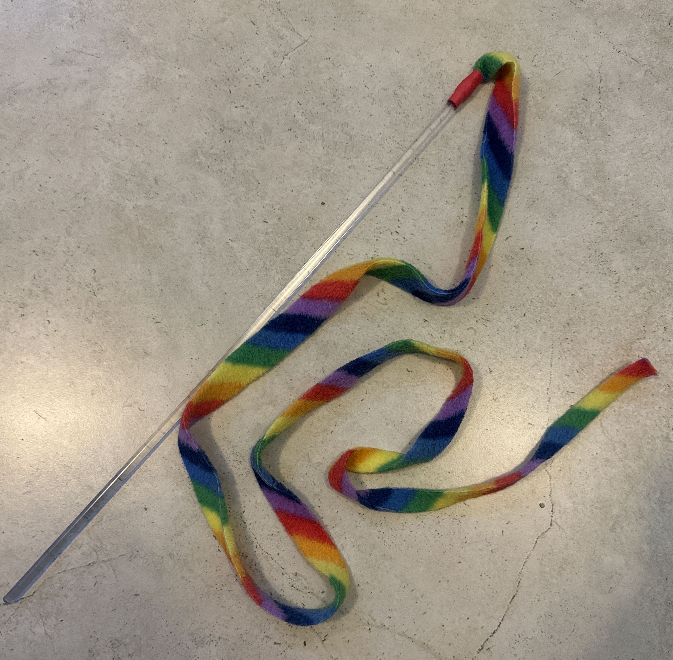 🏆 Rainbow Cat Wand Toy