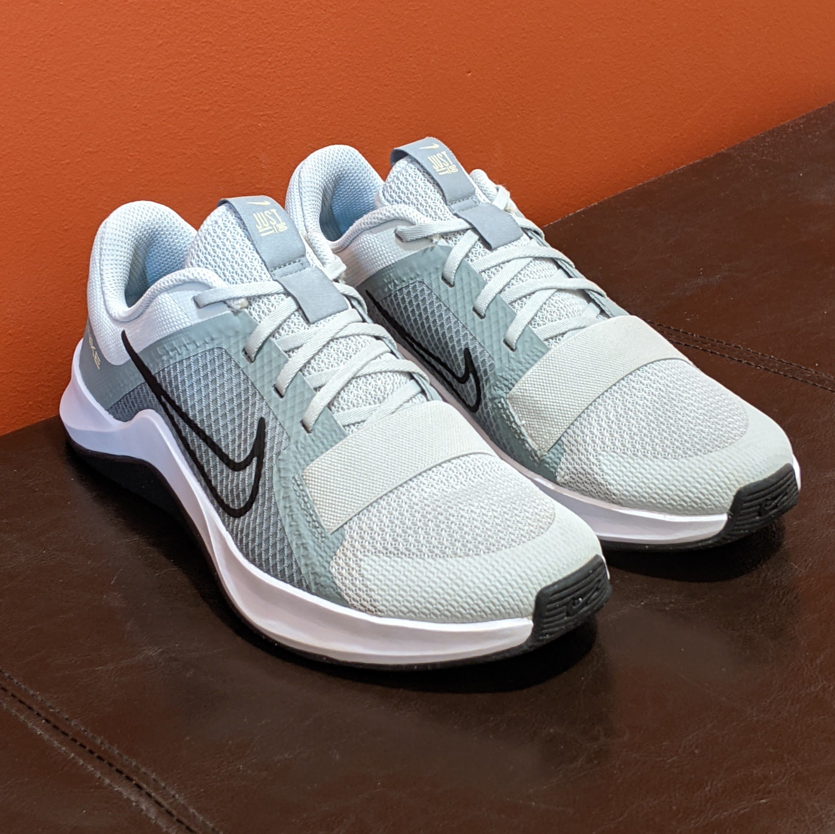 Nike MC Trainer 2 Shoes (Women) Light Silver Mica Green Size 8