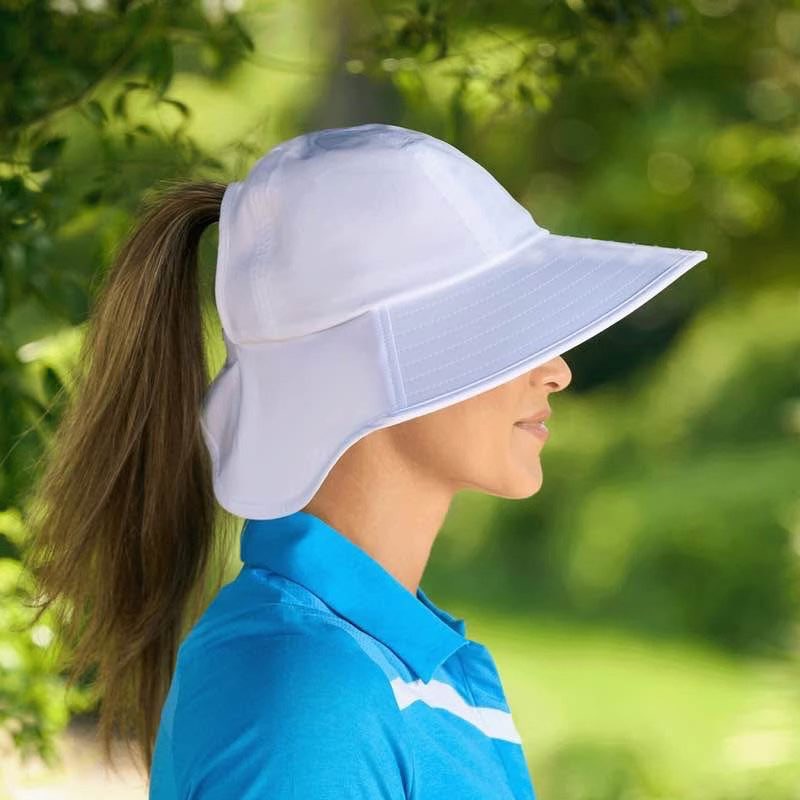 BRAND NEW women callaway golf white high tail sun cap hat - photo 2