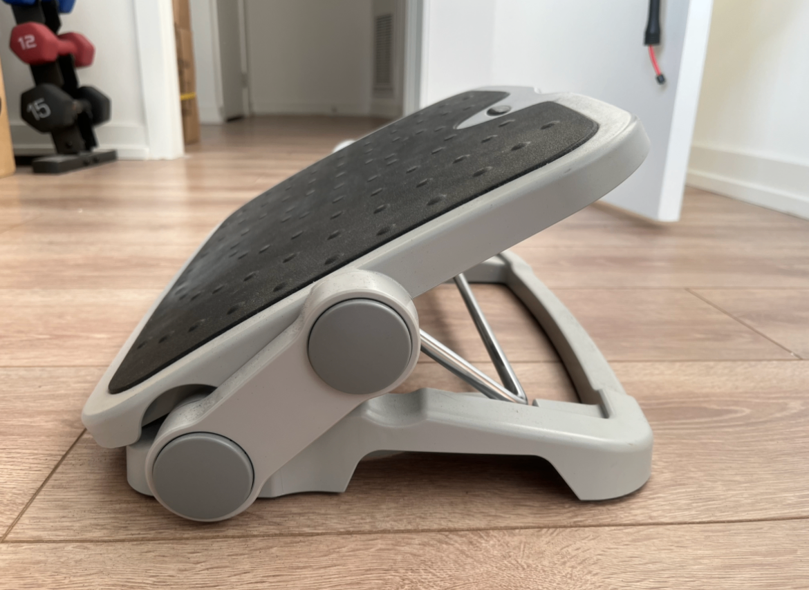 Adjustable Ergonomic Under-Desk Foot Rest for Home/Office - photo 3