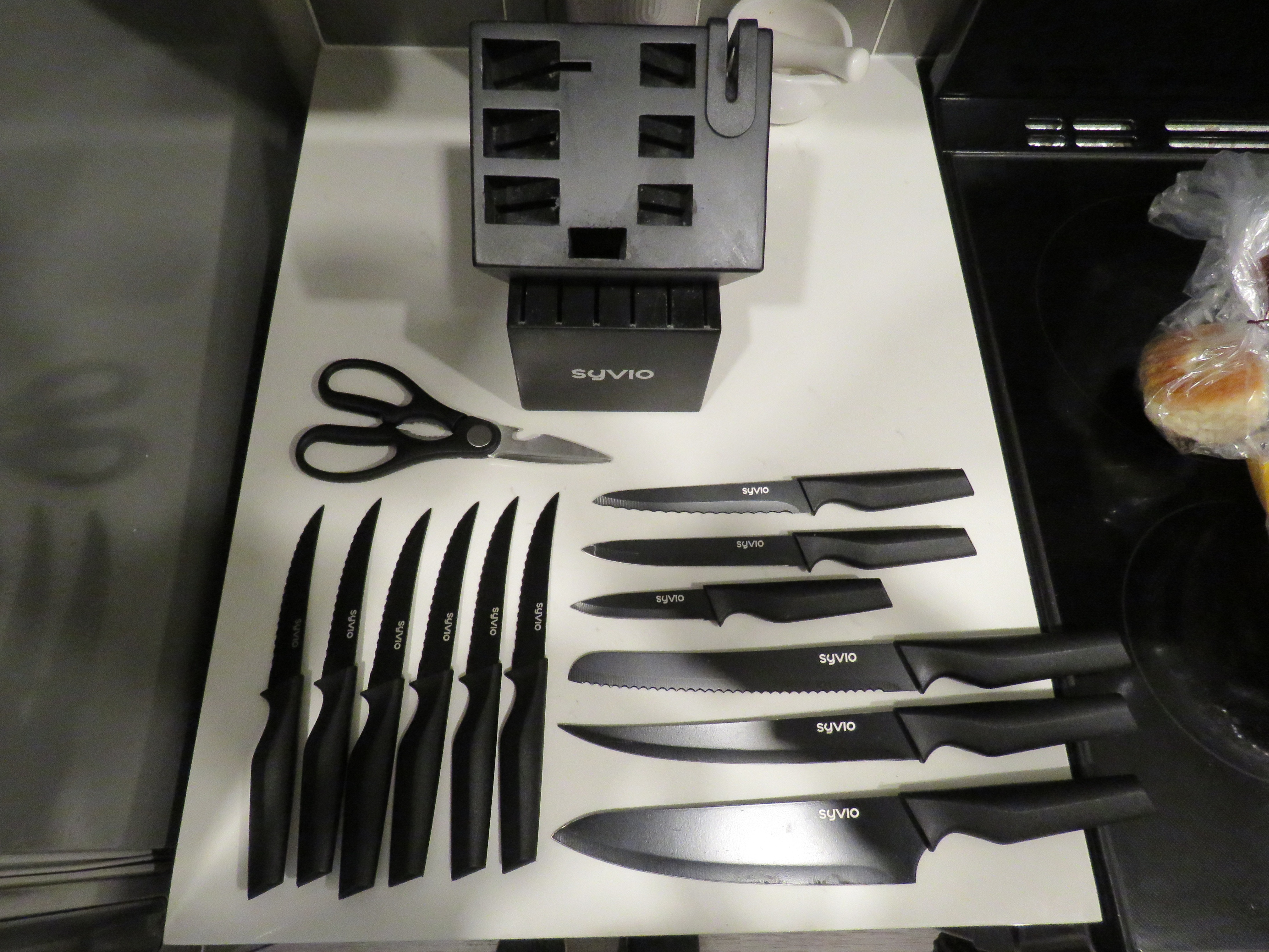 Knife Set with Scissors & Block - photo 2