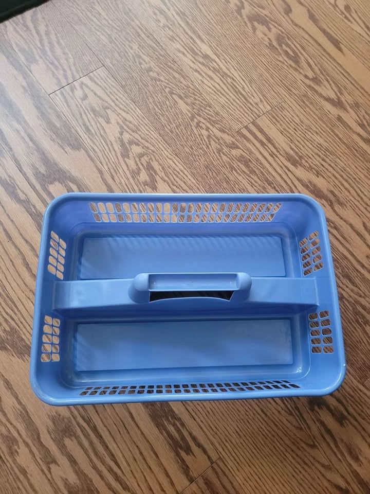 Blue Plastic Storage Caddy - photo 5