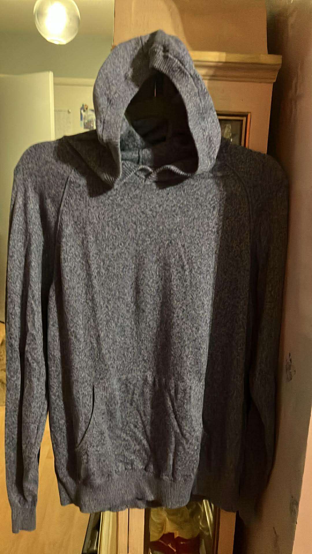 Man Old Navy Light Blue Hoody - Size XL