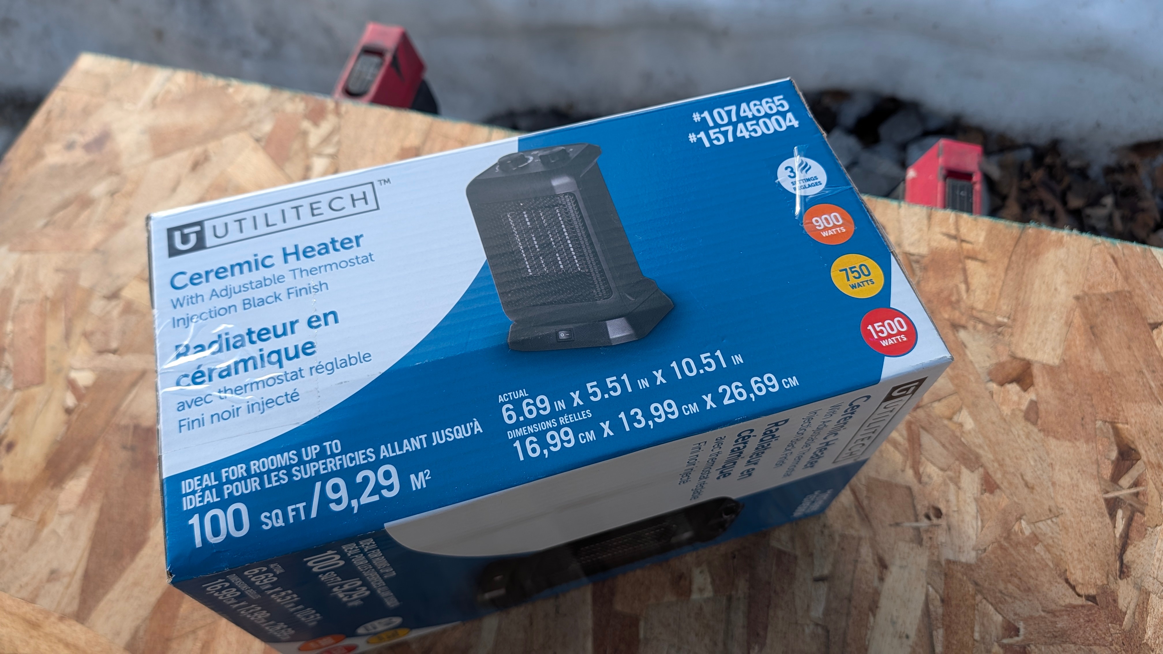 Utilitech Oscillating Ceramic Heater - photo 2